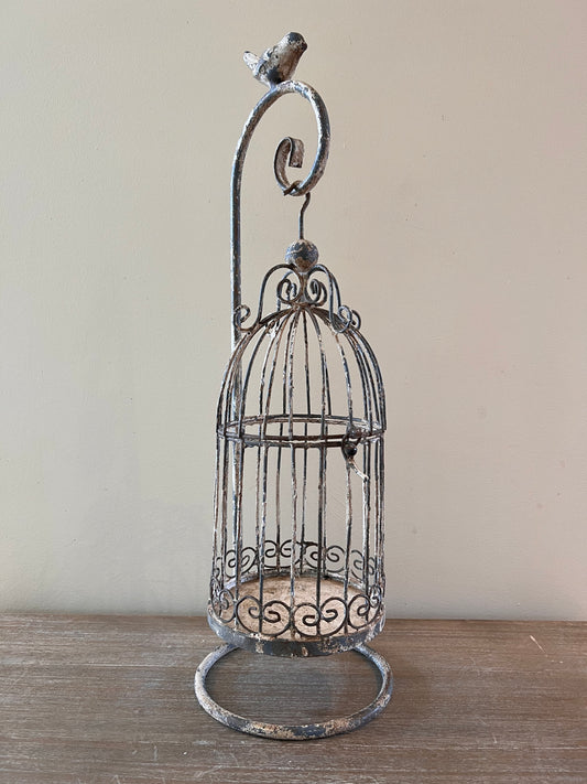 Hanging Bird Cage Candle Holder
